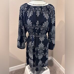 Forever 21 belted dress, blue in color - size large